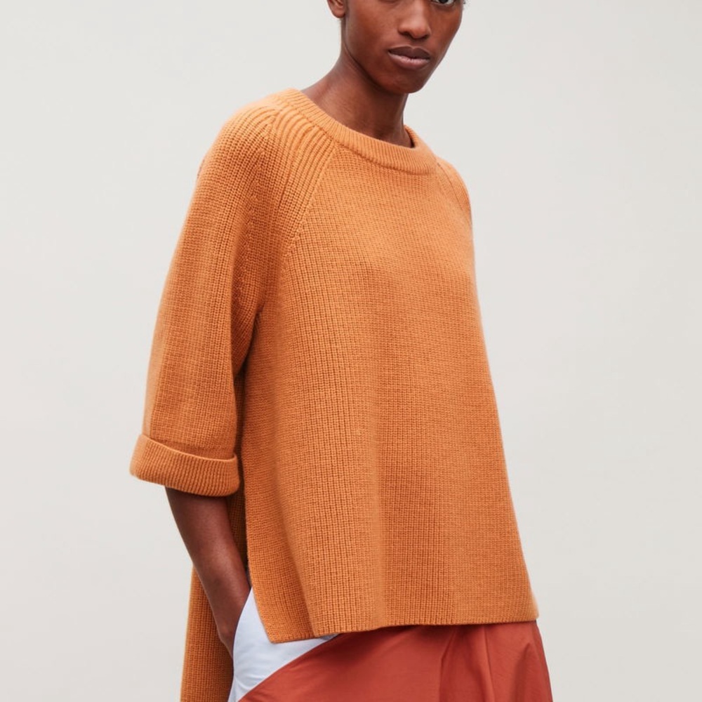 COS Women's Warm Amber Sweater